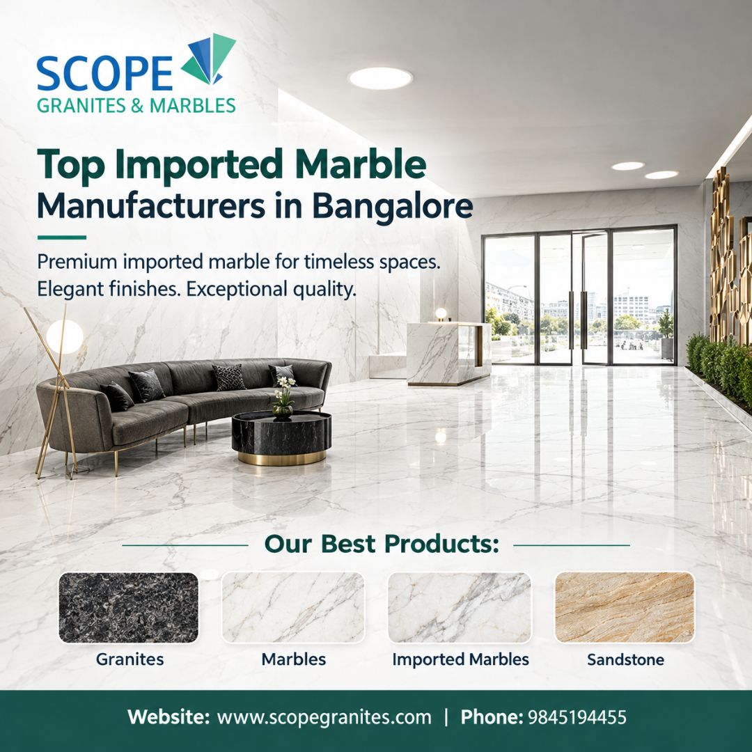  Top Imported Marble Manufacturers in Bangalore