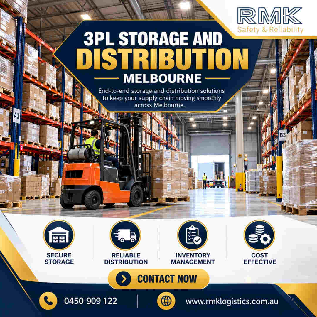  3PL storage and distribution Melbourne | Logistics company Melbourne