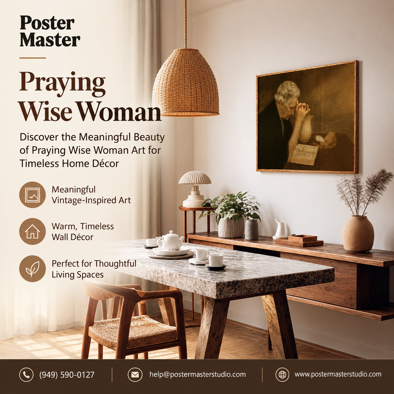  Discover the Meaningful Beauty of Praying Wise Woman Art for Timeless Home Décor – Poster Master