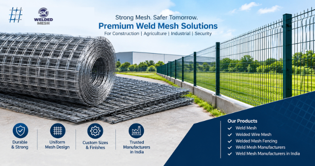  Weld Mesh Manufacturers in India | S.K. Weldedmesh