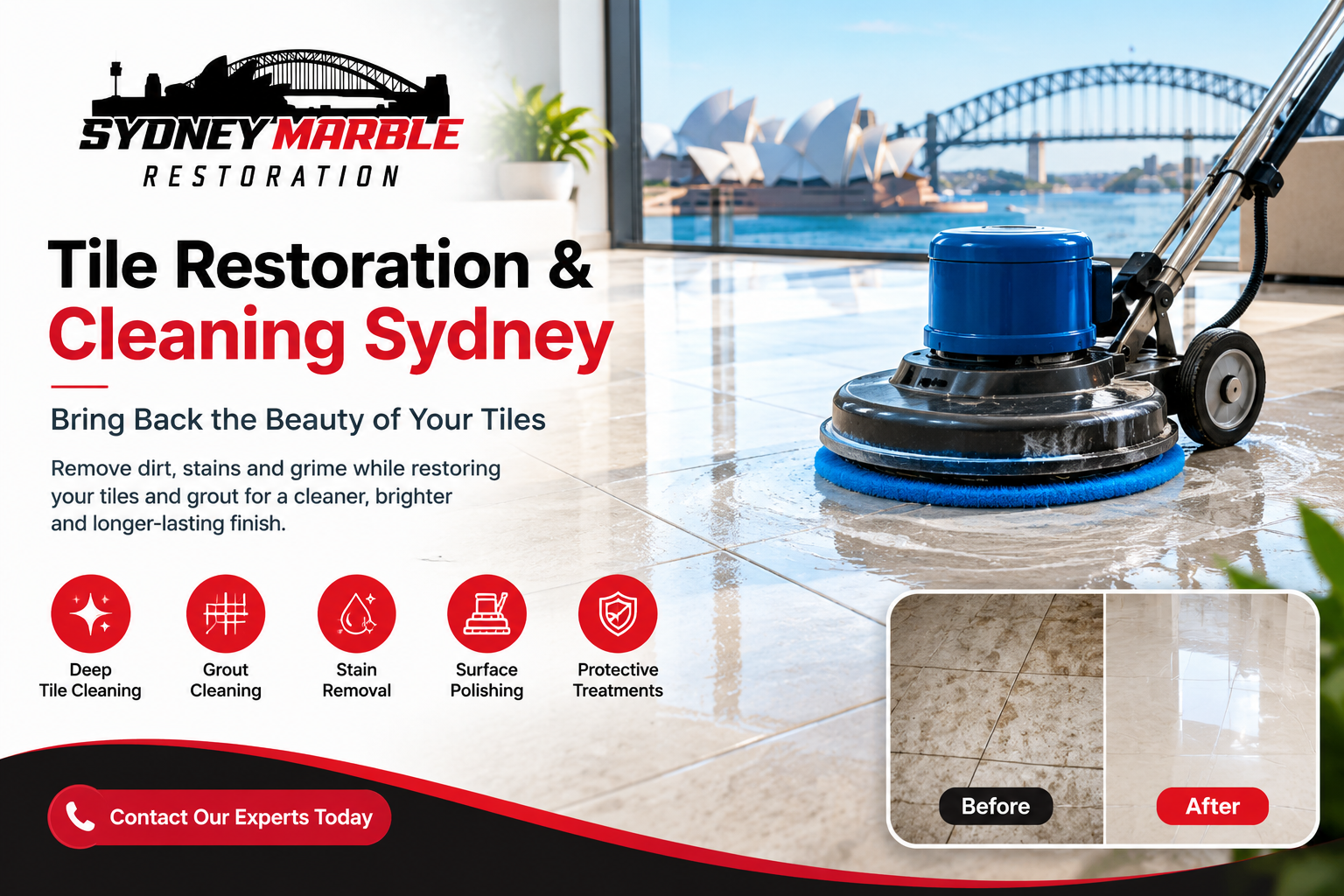  Who Are the Experts for Tile Restoration & Cleaning in Sydney?