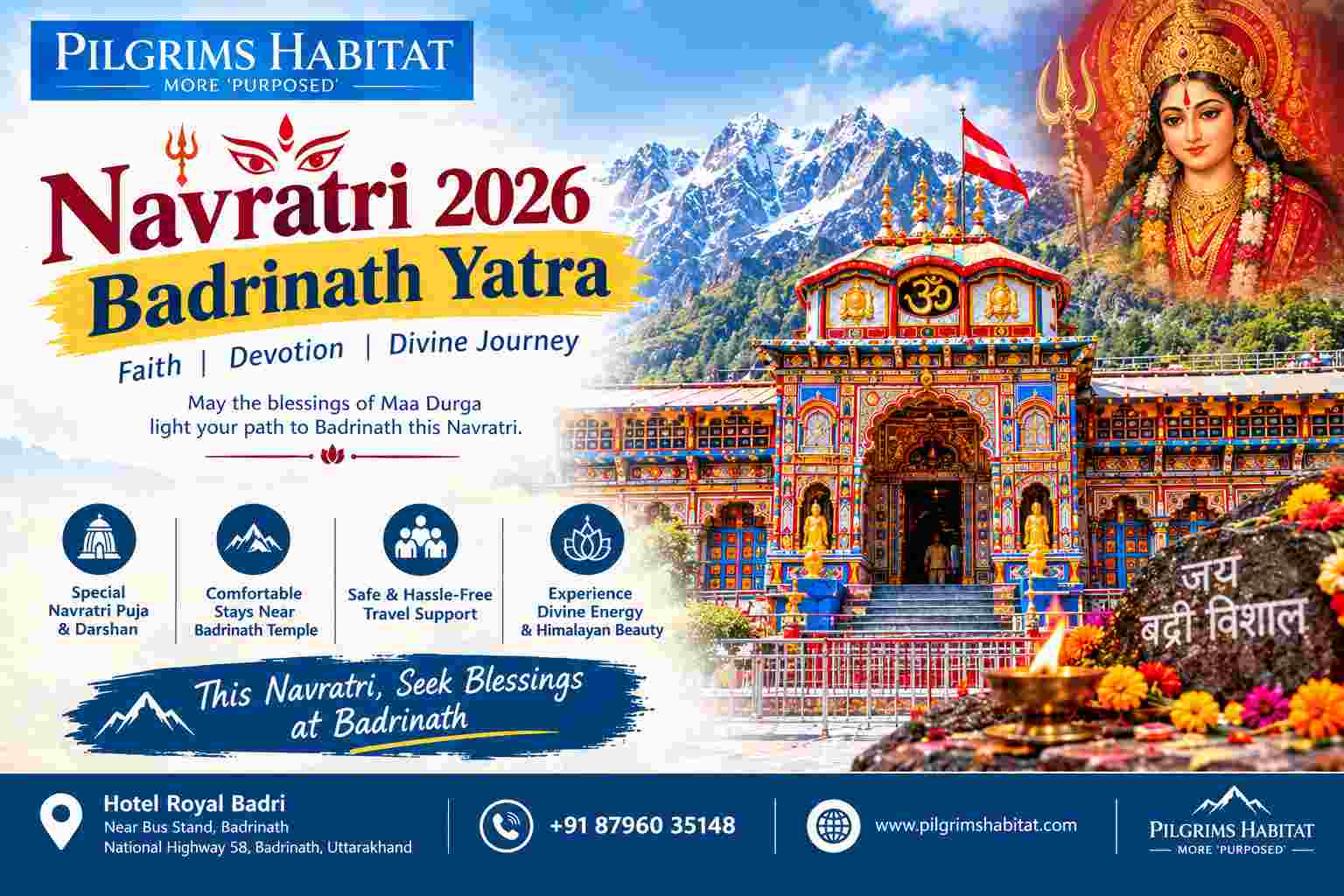  Navratri 2026 Badrinath Yatra