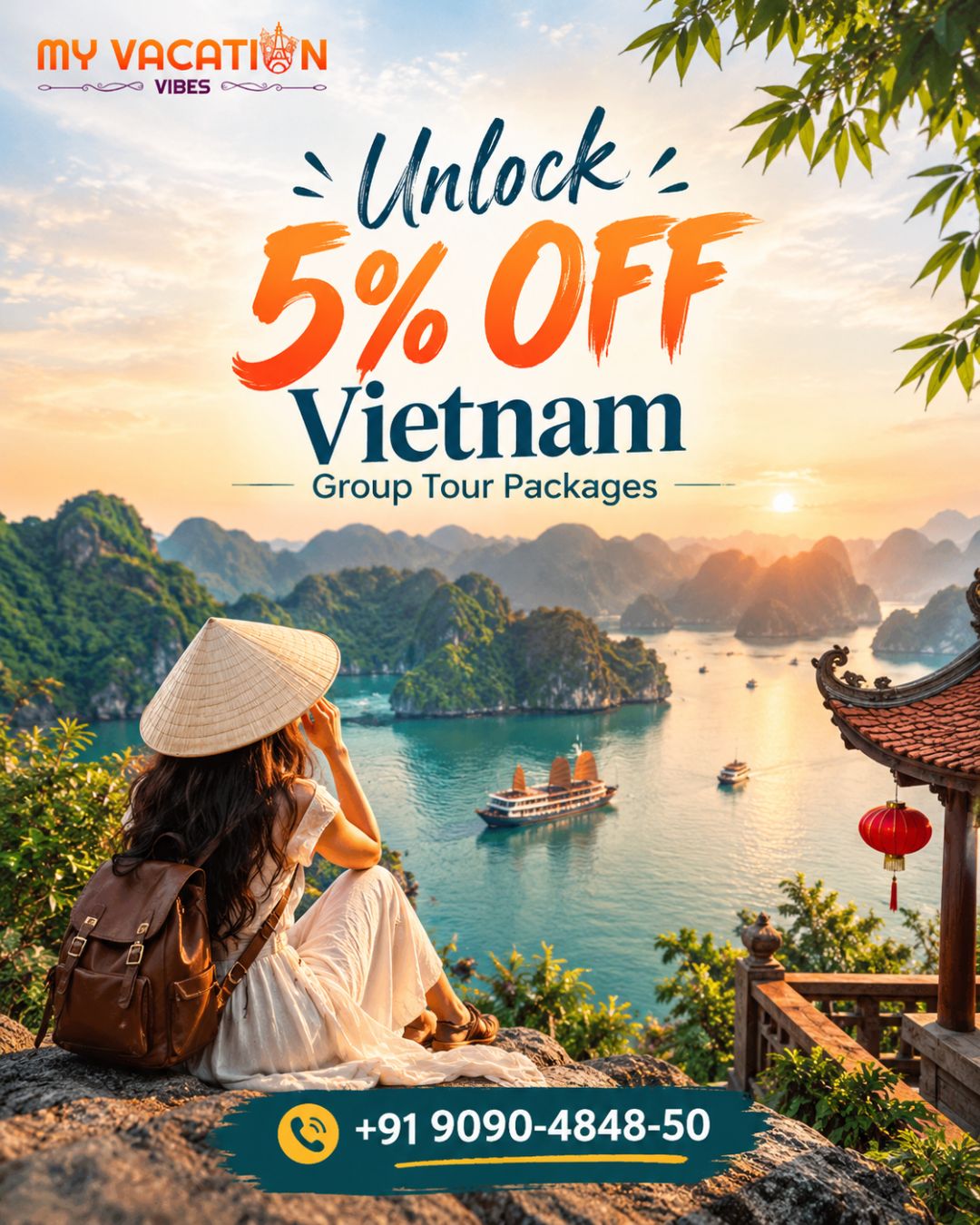  Unlock 5% OFF Vietnam Group Tour Packages – +91 9090-4848-50