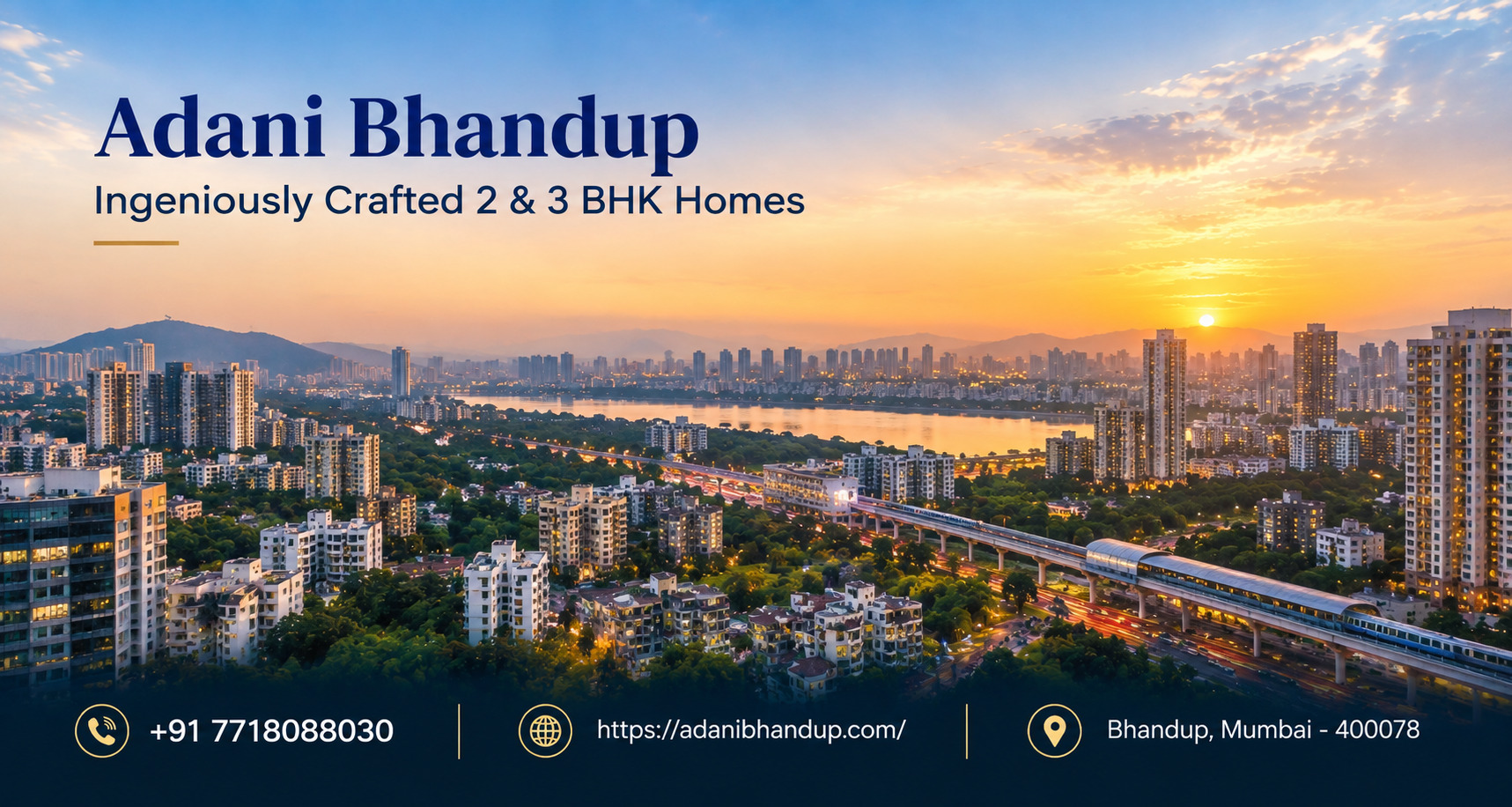  Adani Bhandup | Ingeniously Crafted 2 & 3 BHK Homes