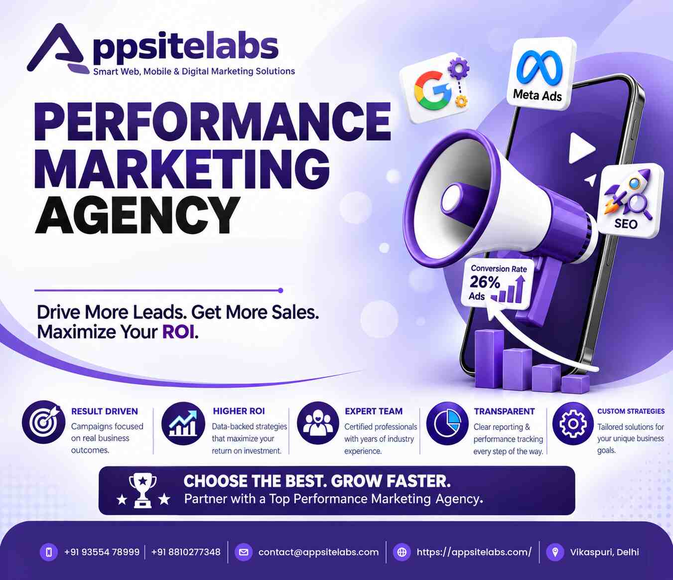  Best Performance Marketing Company in Delhi