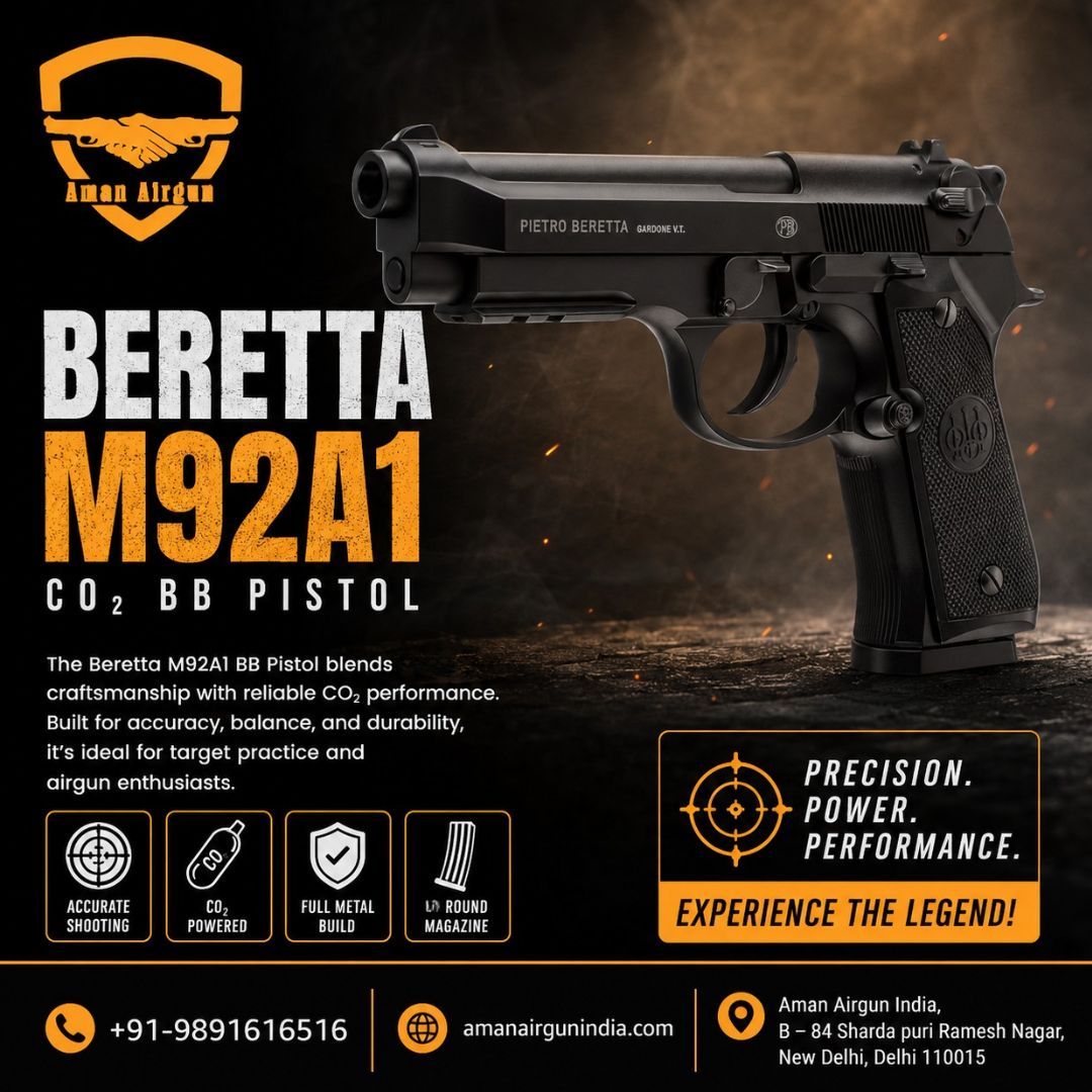  Get Beretta M92A1 BB Pistol at Best Price – Aman Air Gun