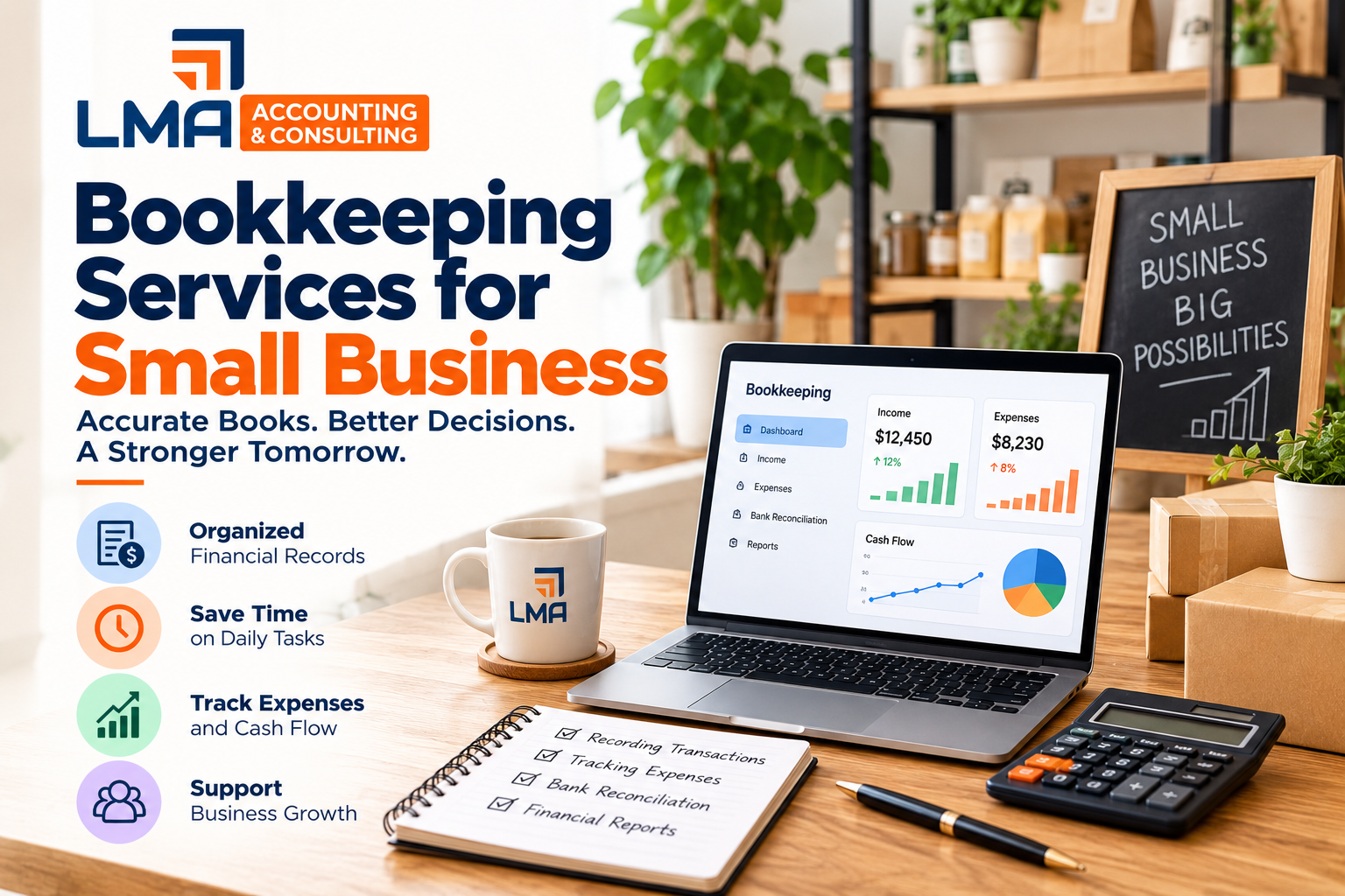  Bookkeeping Services for Small Business Financial Clarity