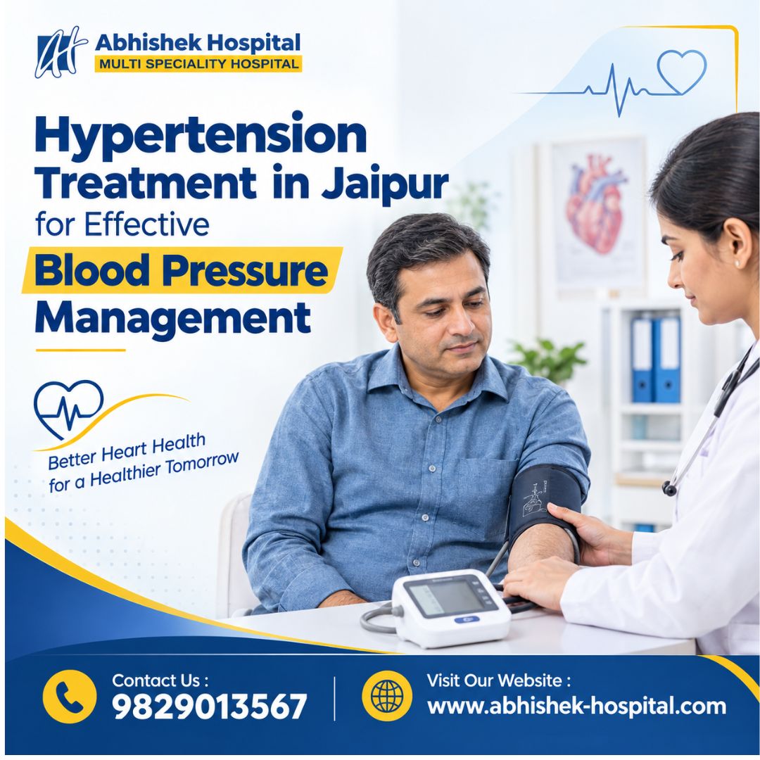  Hypertension Treatment in Jaipur for Effective Blood Pressure Management