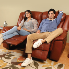  Recliners Leather Sofas