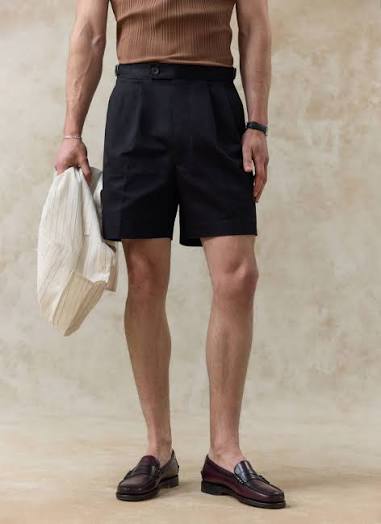  Pleated Shorts For Men