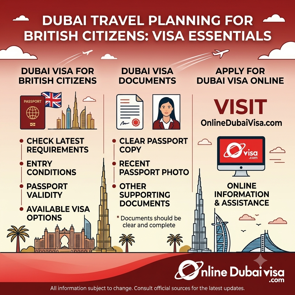  Dubai Travel Planning for British Citizens: Visa Essentials
