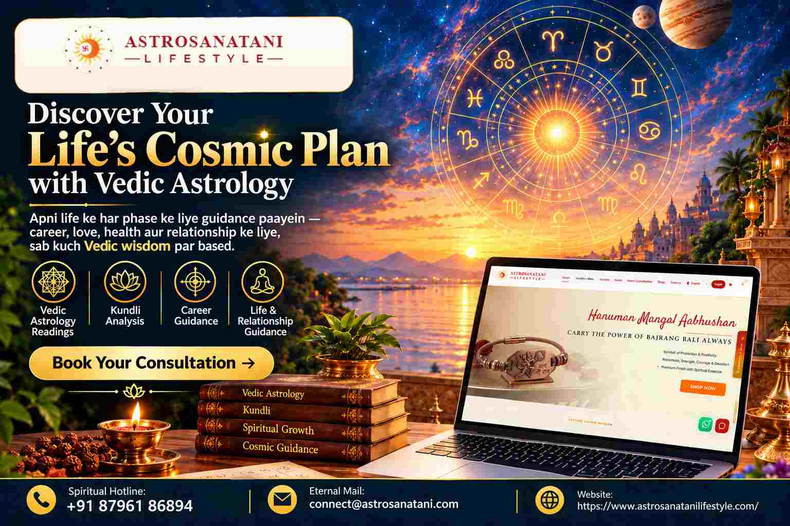  Vedic Astrology Consultation for Personalized Life Guidance | Astrosanatanilifestyle