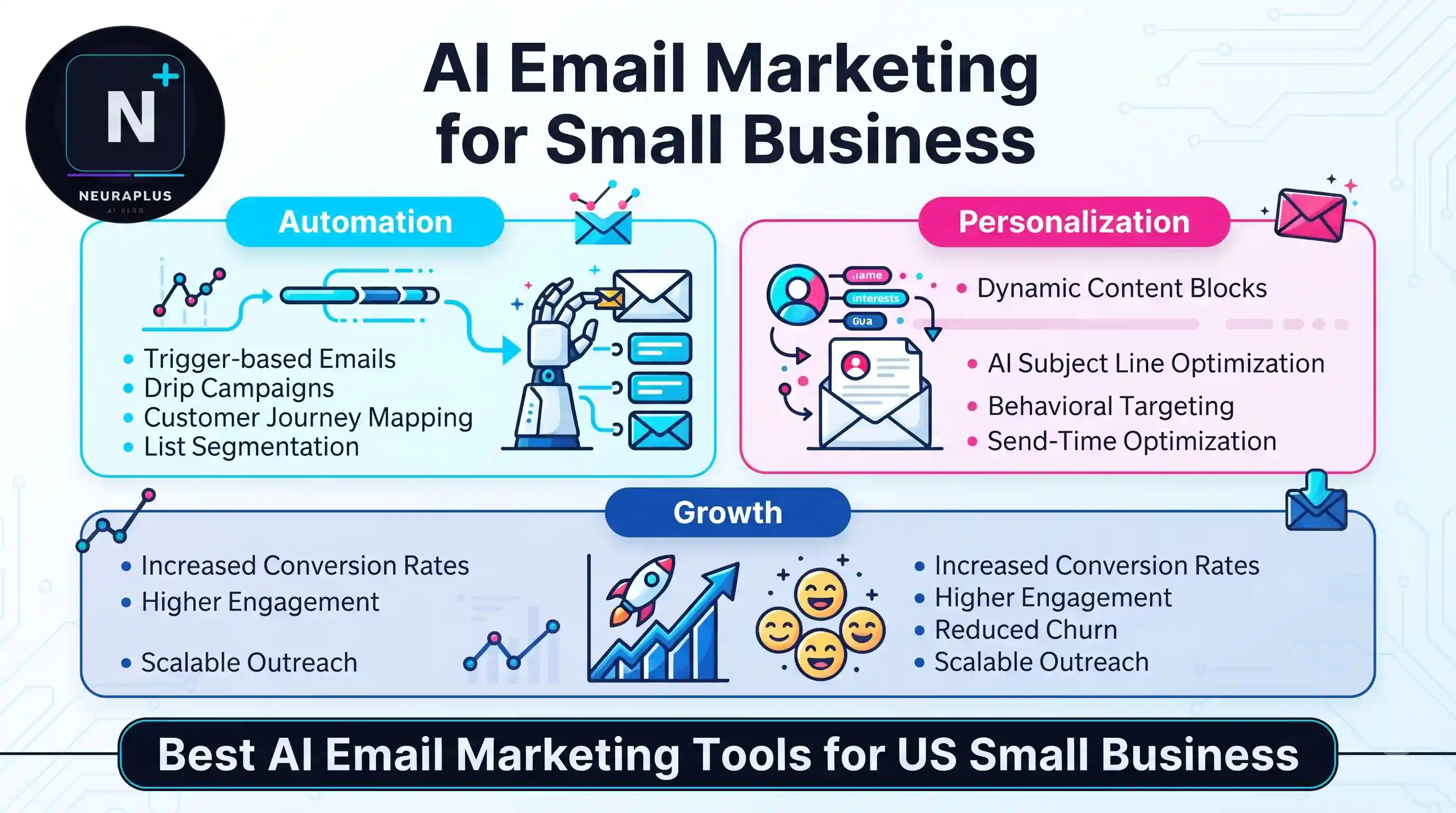  Best AI Email Marketing Tools for US Small Business