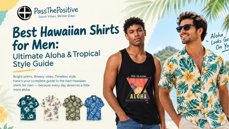  Best Hawaiian Shirts for Men: Ultimate Aloha & Tropical Style Guide – Pass the Positive
