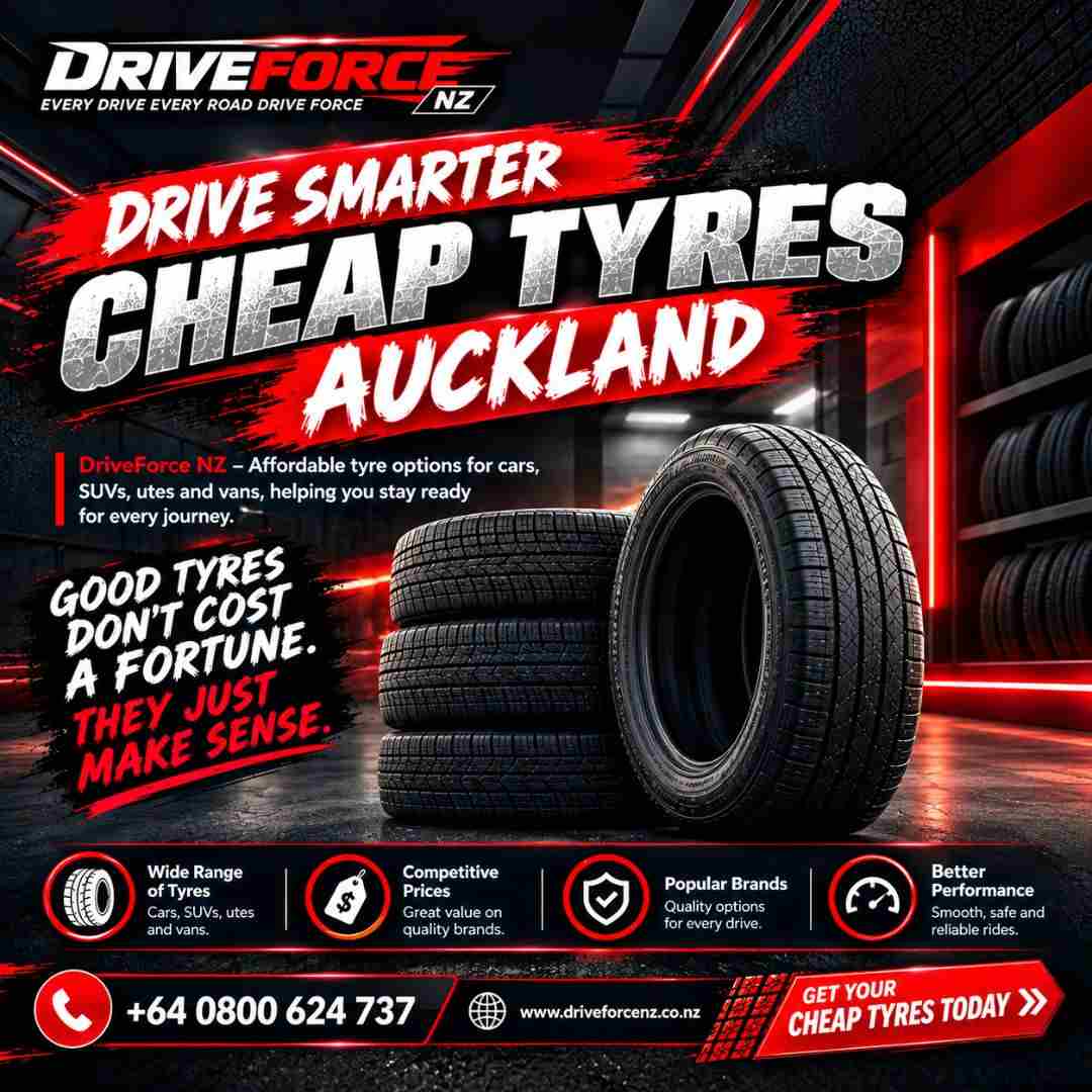  Cheap Tyres Auckland | Drive force