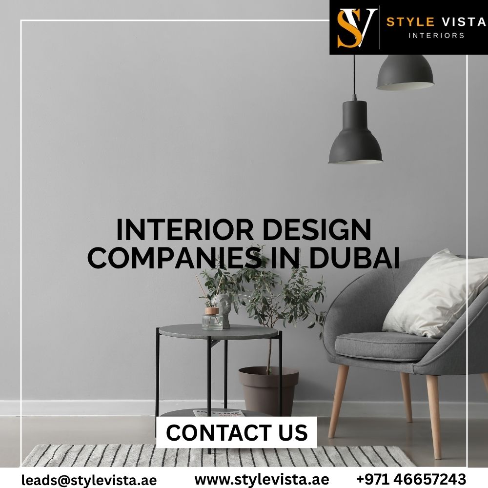  Trusted Interior Design Companies in Dubai for Professional, Stylish, and Functional Spaces