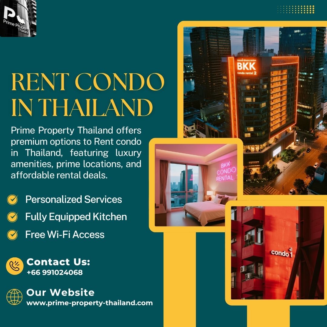  Rent Condo in Thailand for Comfortable Living