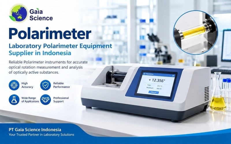  Laboratory Polarimeter Equipment Supplier in Indonesia