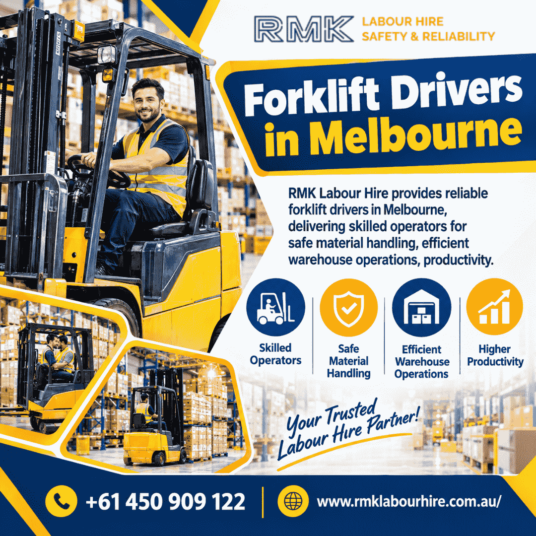  Forklift Drivers in Melbourne