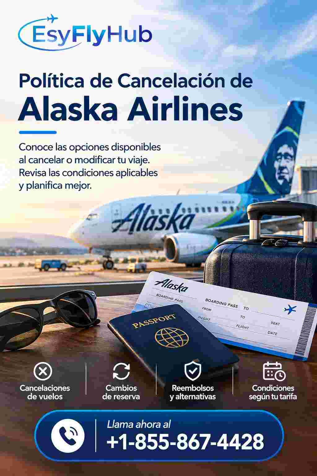  Conoce la Política de Cancelación de Alaska Airlines