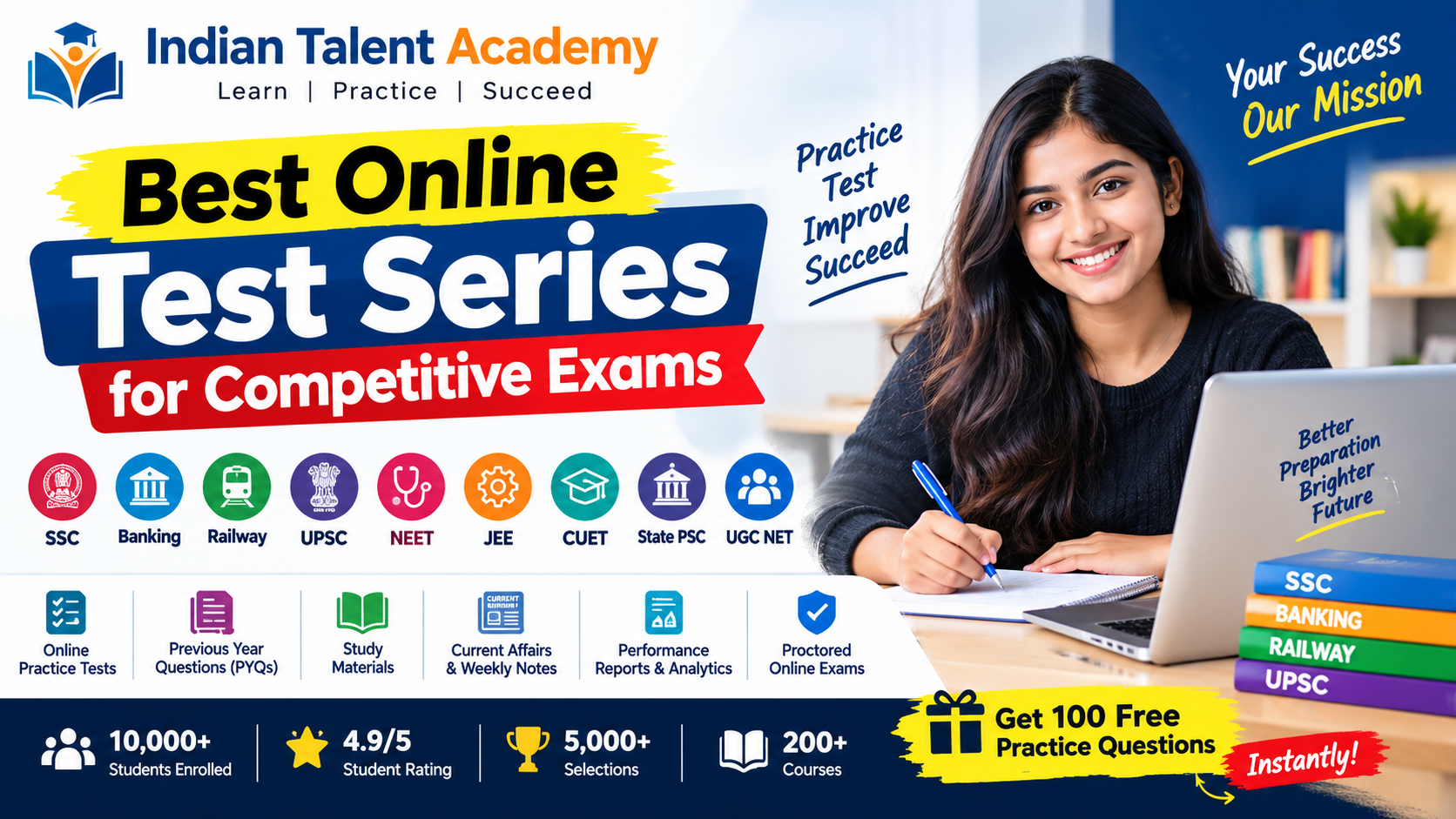  Indian Talent Academy | Best Online Test Series & Competitive Exam Preparation