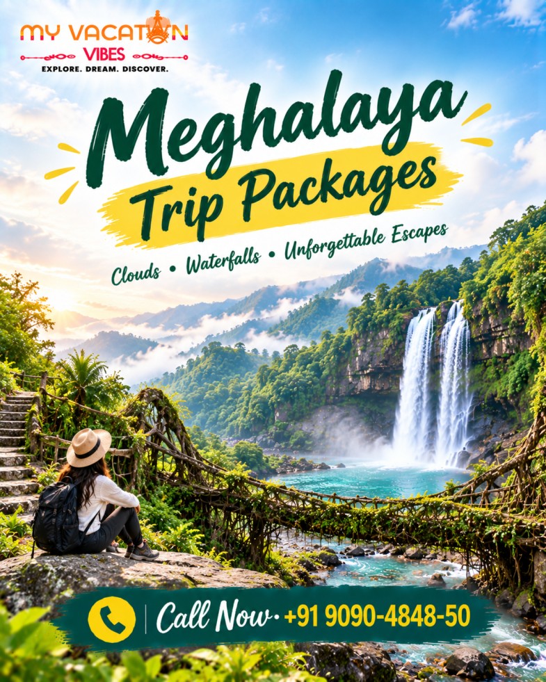  Plan Your Meghalaya Trip Packages Today +91 9090-4848-50