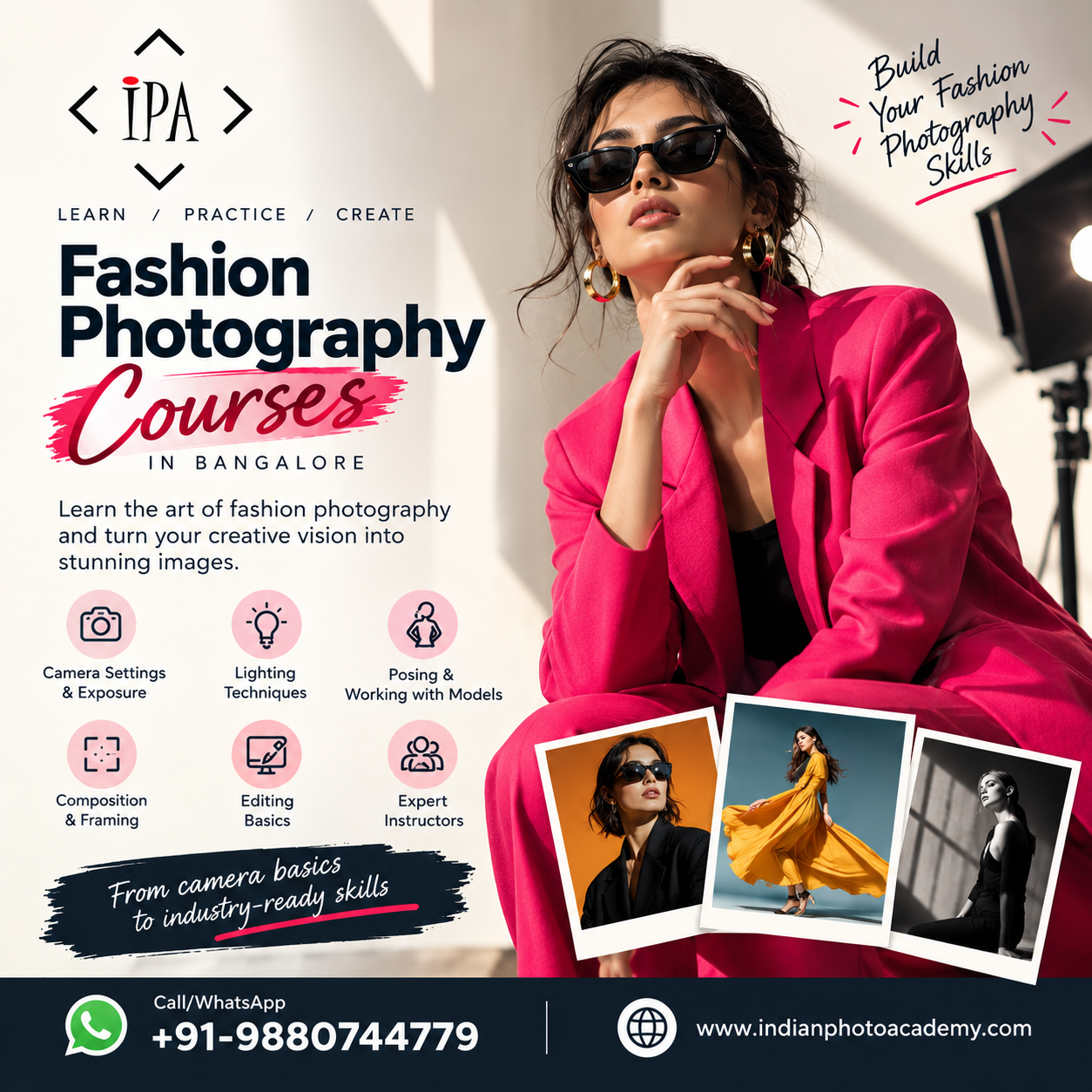  IPA fashion photography courses in Bangalore