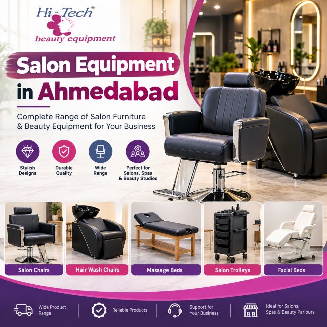  Salon Equipment in Ahmedabad | Hi-Tech Beauty Equipment