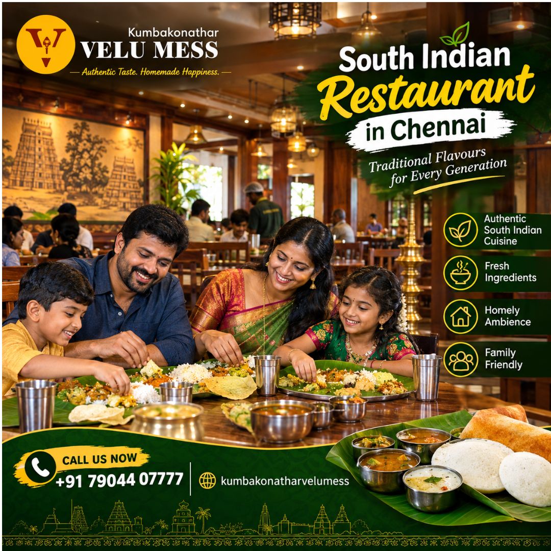  Veg South Indian restaurants chennai