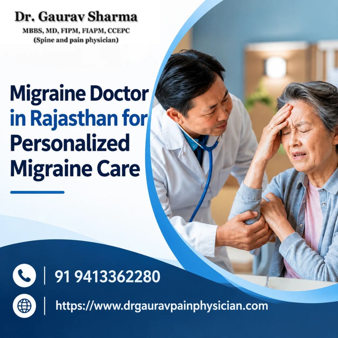  Migraine Doctor in Rajasthan for Personalized Migraine Care