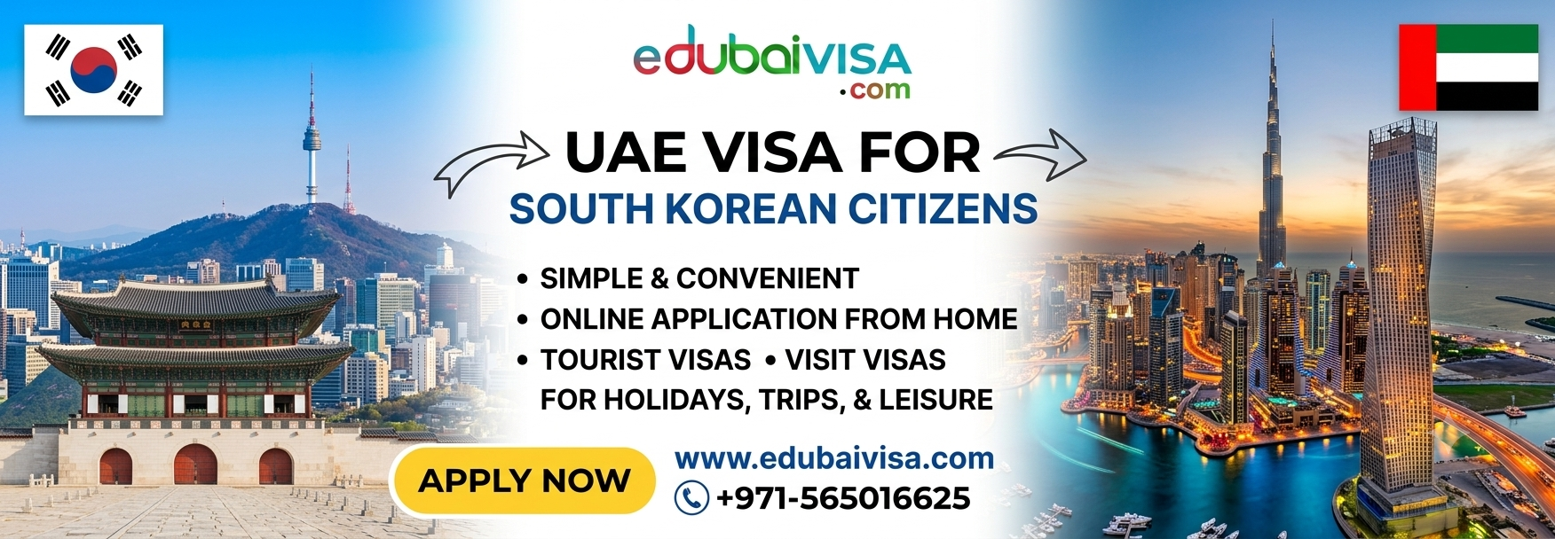  Dubai Visa Application for South Korean Citizens