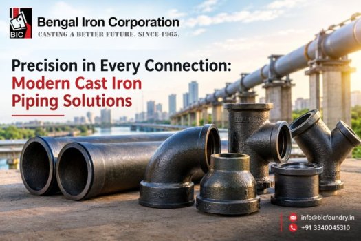  Precision in Every Connection: Modern Cast Iron Piping Solutions