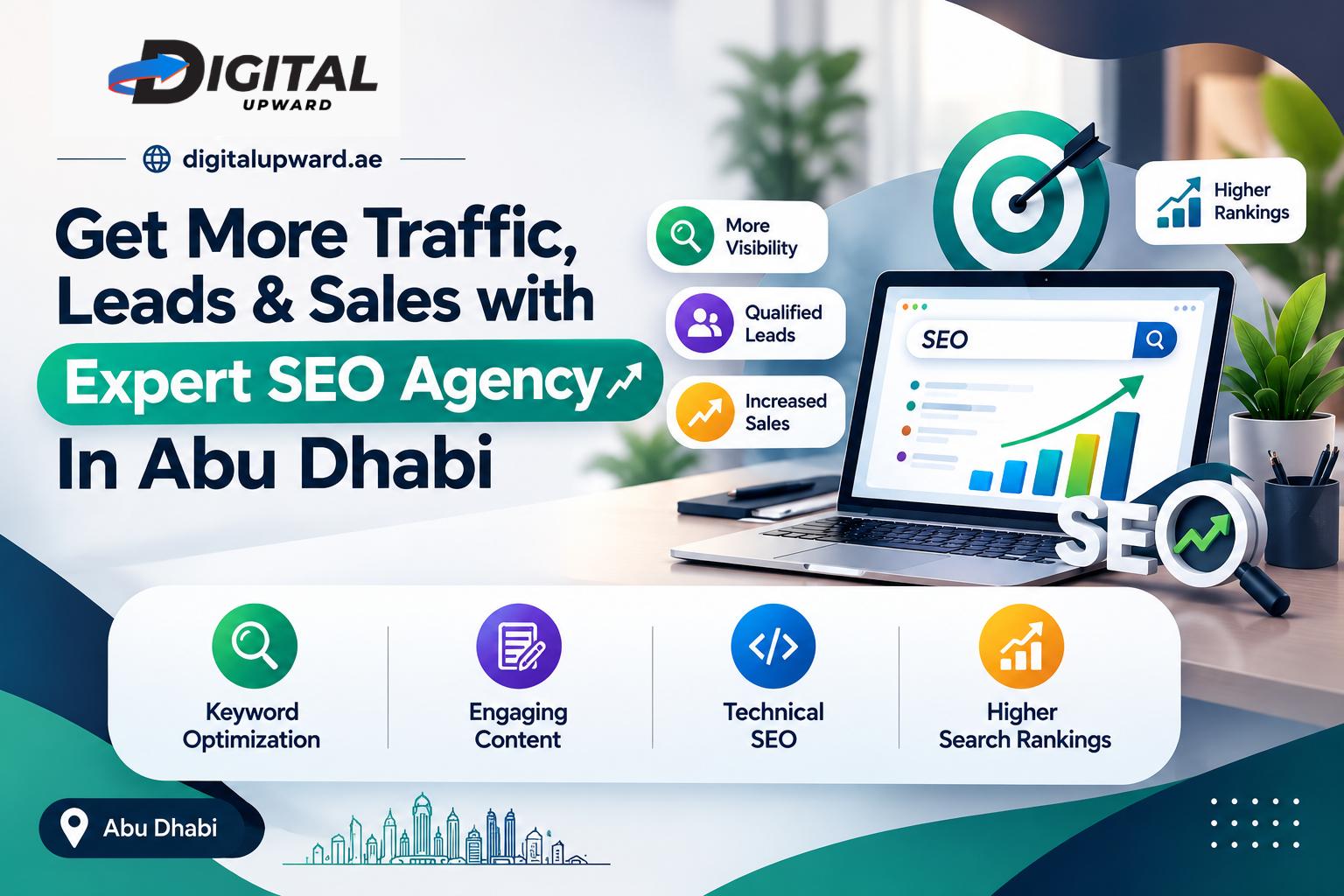  Get More Traffic, Leads & Sales with Expert SEO Agency In Abu Dhabi