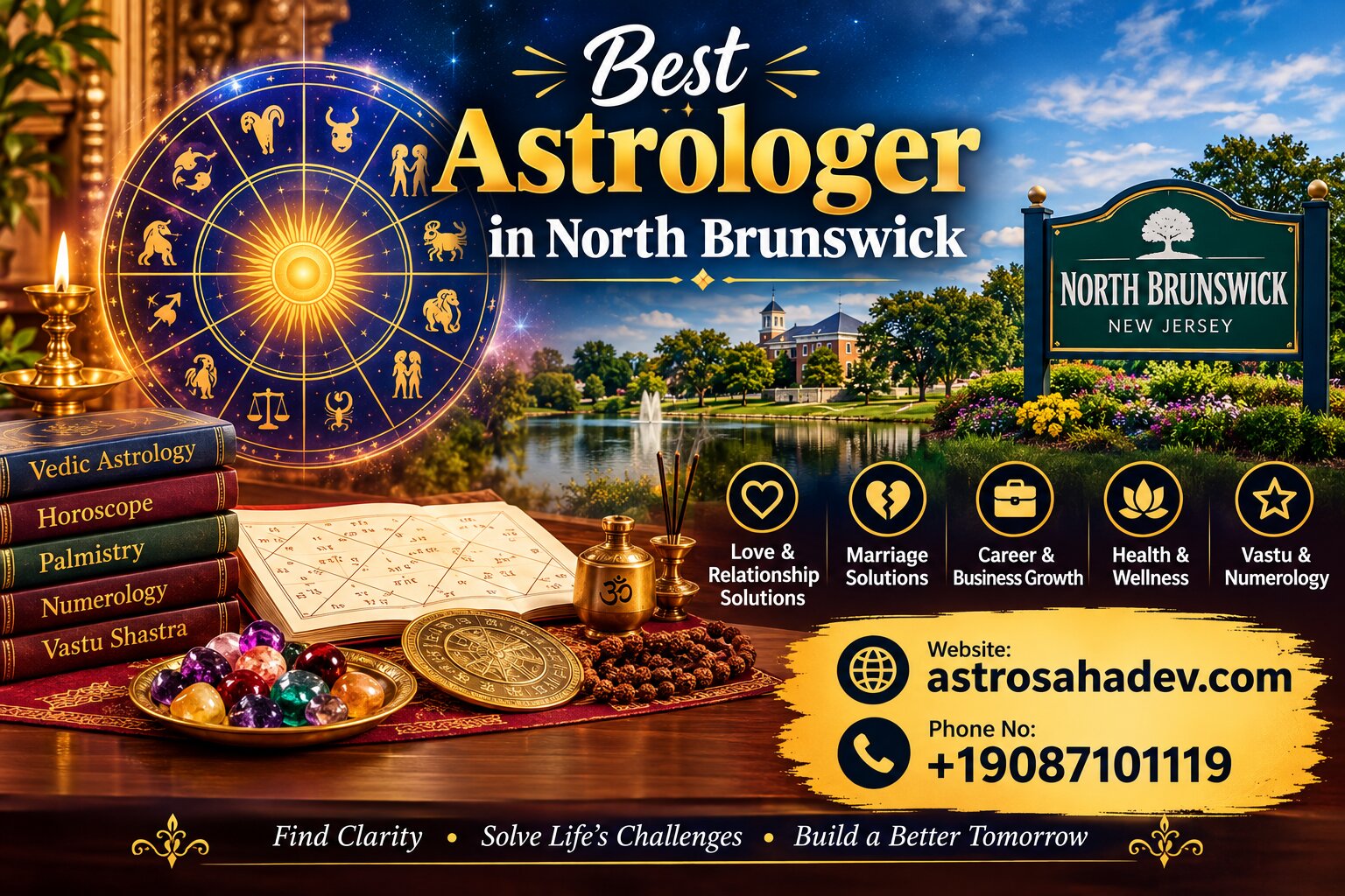 Best Astrologer in North Brunswick – Astrologer Pandit Sahadev