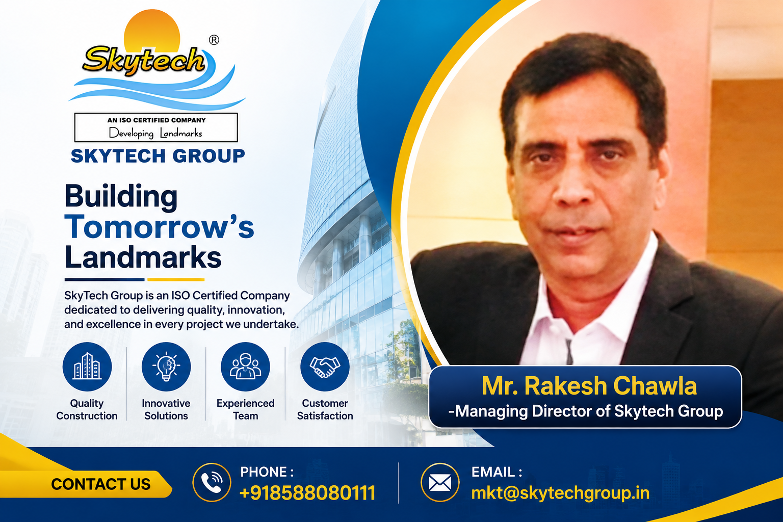  Skytech MR. Rakesh Chawla