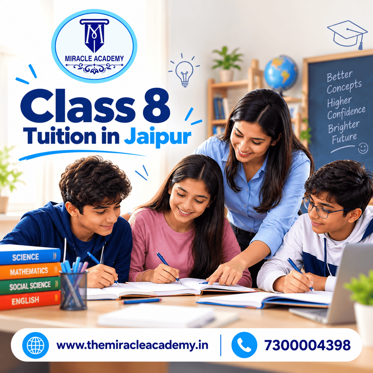 Best Class 8 Tuition in Murlipura for Better Results