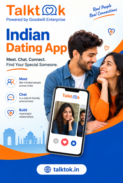  Indian Dating App in West Bengal - Talktok