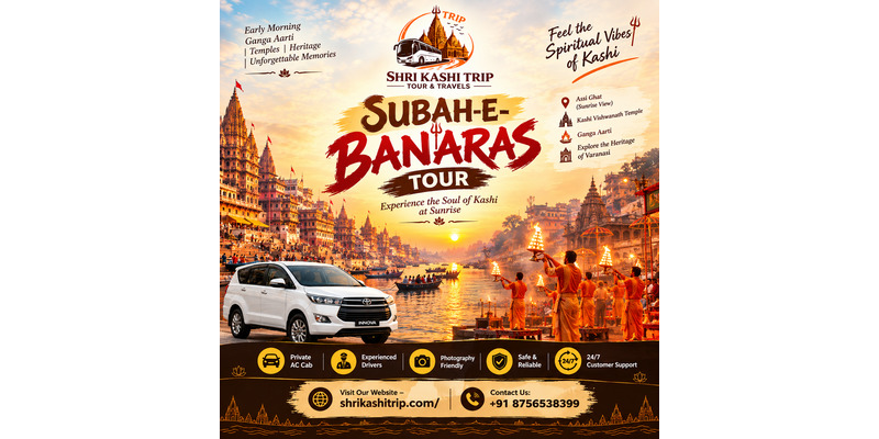  Subah-e-Banaras Tour – Explore the Sacred Ghats of Varanasi at Sunrise