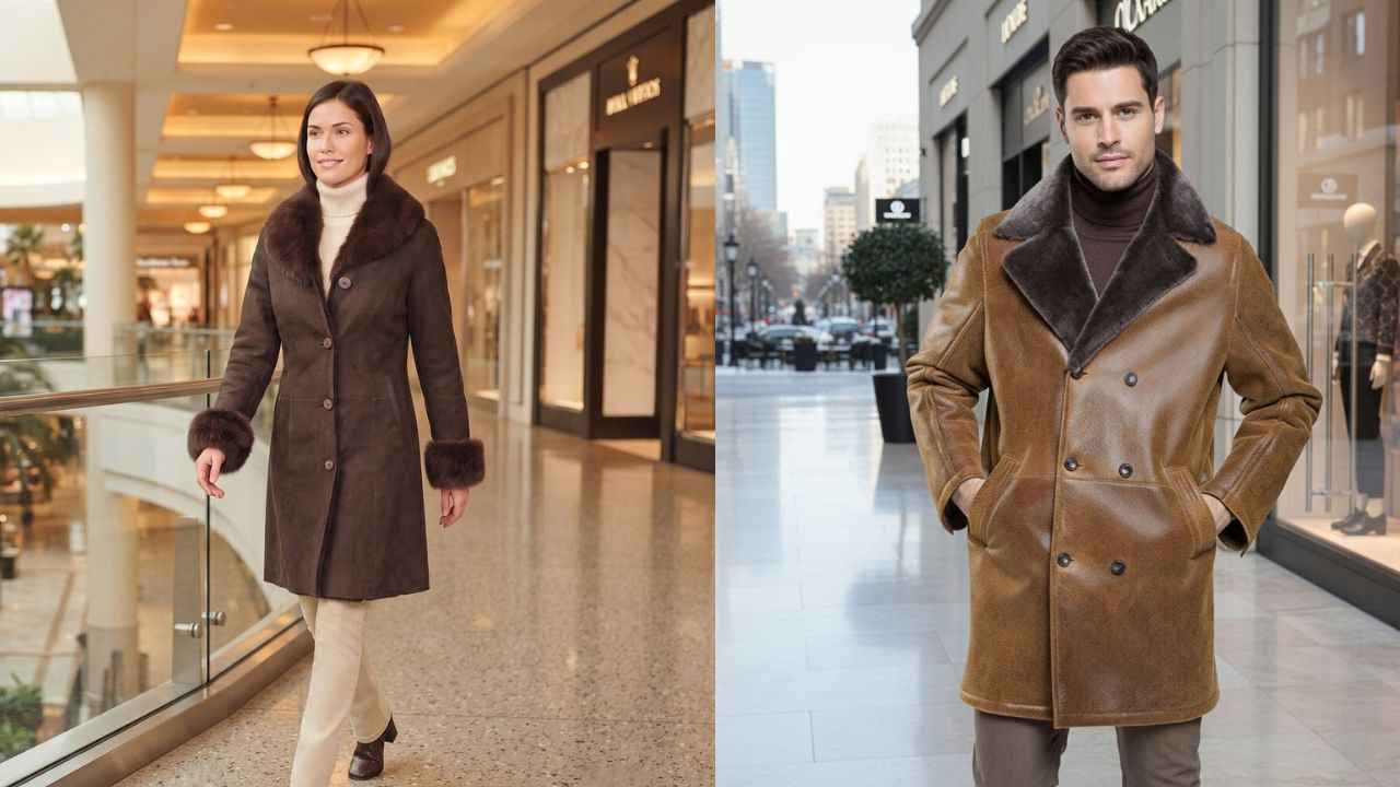  Shop Stylish Shearling Coat Designs for Winter