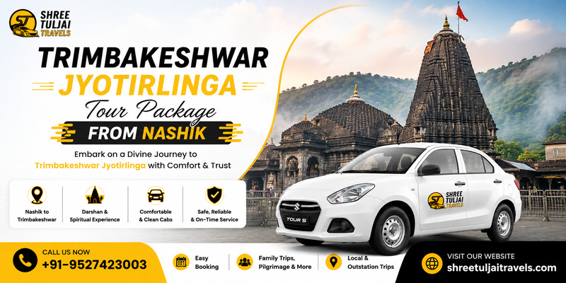  Trimbakeshwar Jyotirlinga Tour Package From Nashik - Shree Tuljai travels