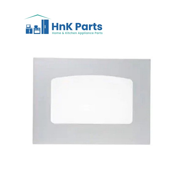  General Electric WB56T10187 Range Oven Door Glass-White (DW1)
