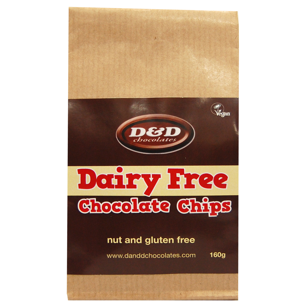  Dairy Free Chocolate Chips 160g – Delicious Baking Essential