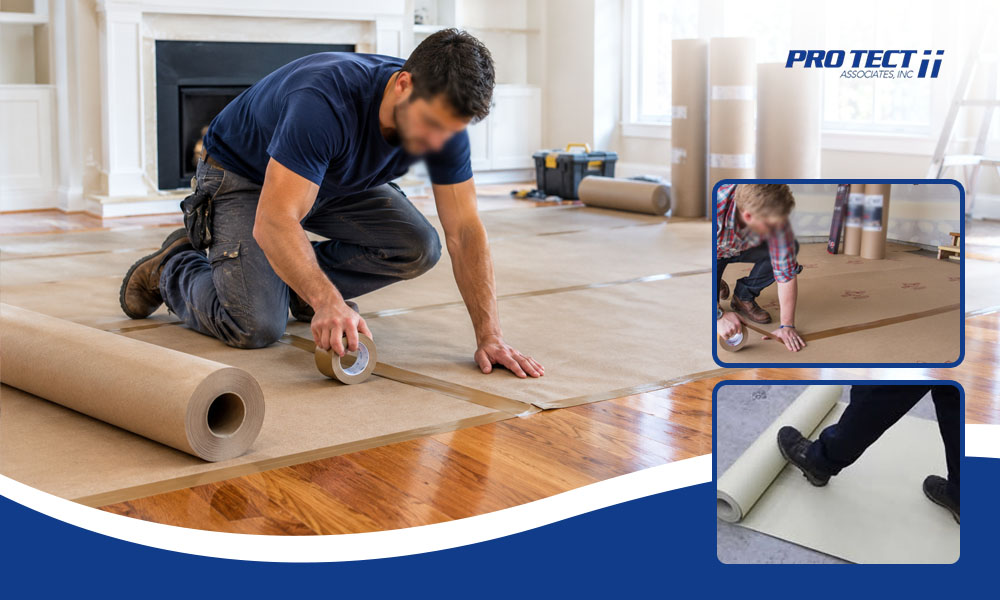  Pro Tect Associates' Hardwood Floor Protection for Construction Sites