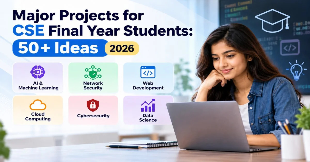  Major Project Ideas for CSE Final Year Students: Build Skills for Your Career