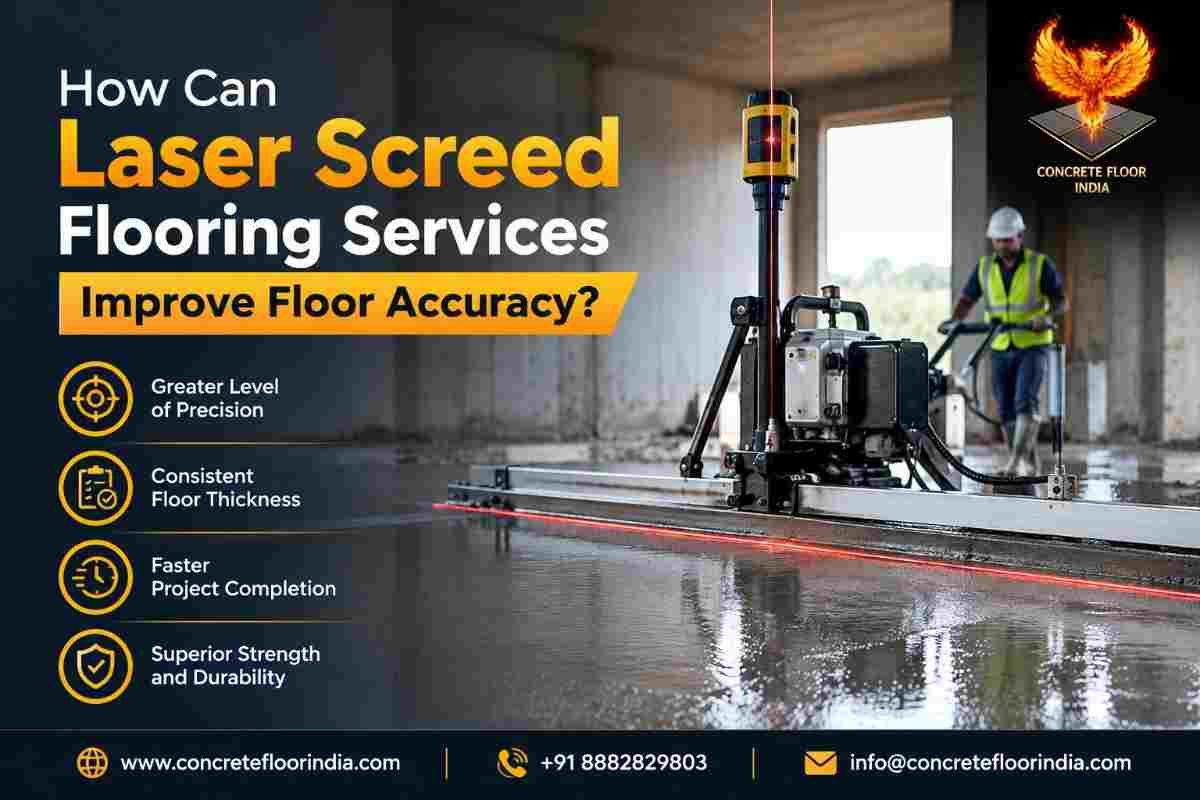  How Can Laser Screed Flooring Services Improve Floor Accuracy?  generate image