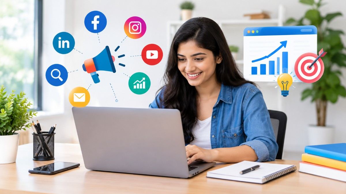  Learn Digital Marketing with Practical Skills