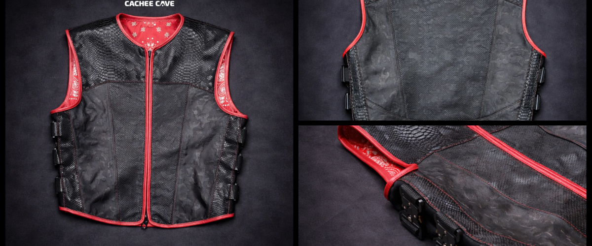  Redefine Masculine Fashion with a Stylish Men’s Leather Vest from Cachee Cave