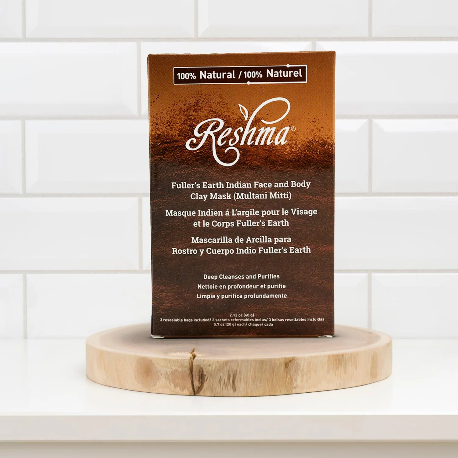  Reshma Beauty Multani Mitti for Natural Skin Cleansing and a Fresh Glow