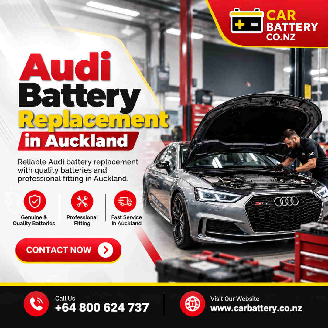  Audi Battery Replacement in Auckland | Car Battery