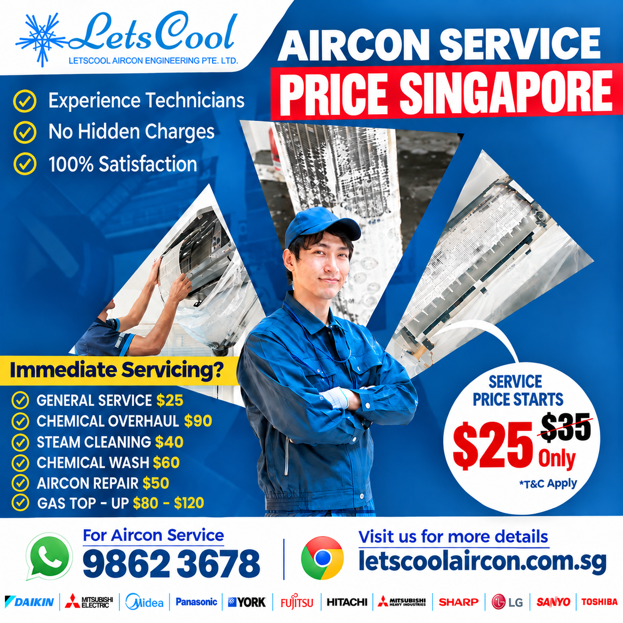  Aircon service price
